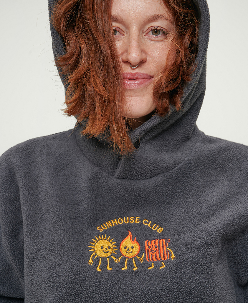 Флісове унісекс худі Warm Club 