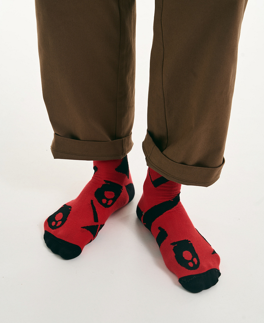 Шкарпетки Invention Red - Фото 1