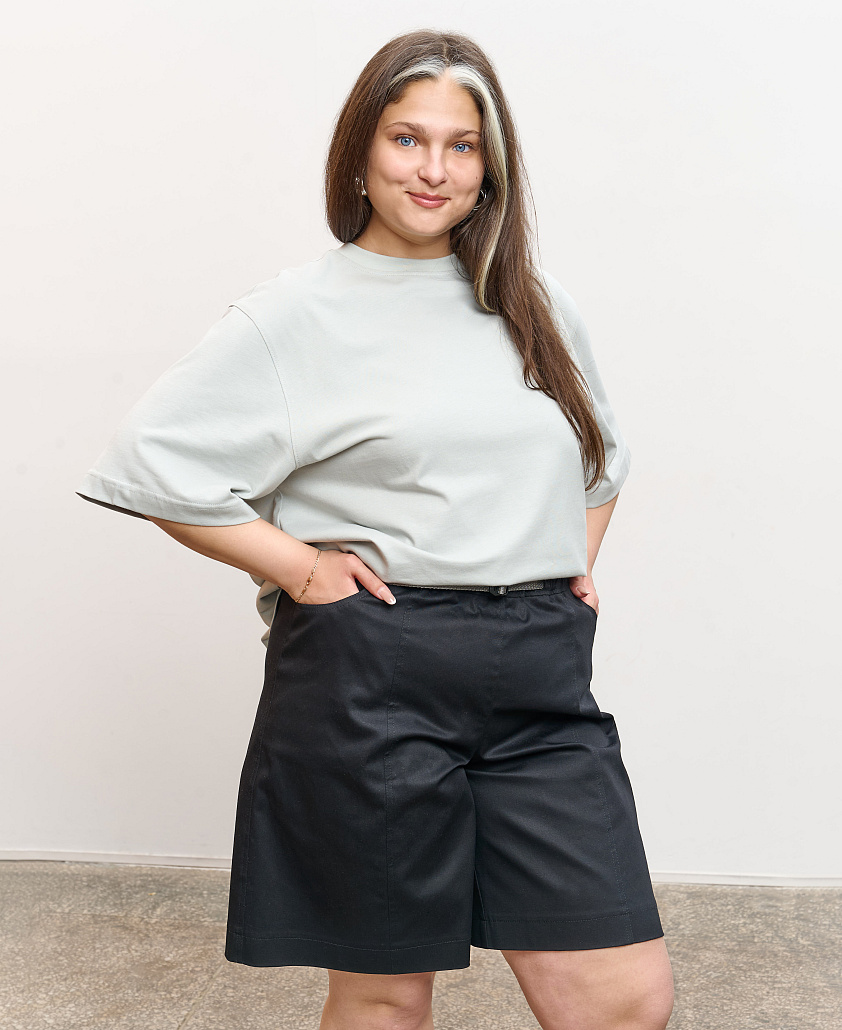 Футболка унісекс оверсайз сіра Care Wild Beauty 