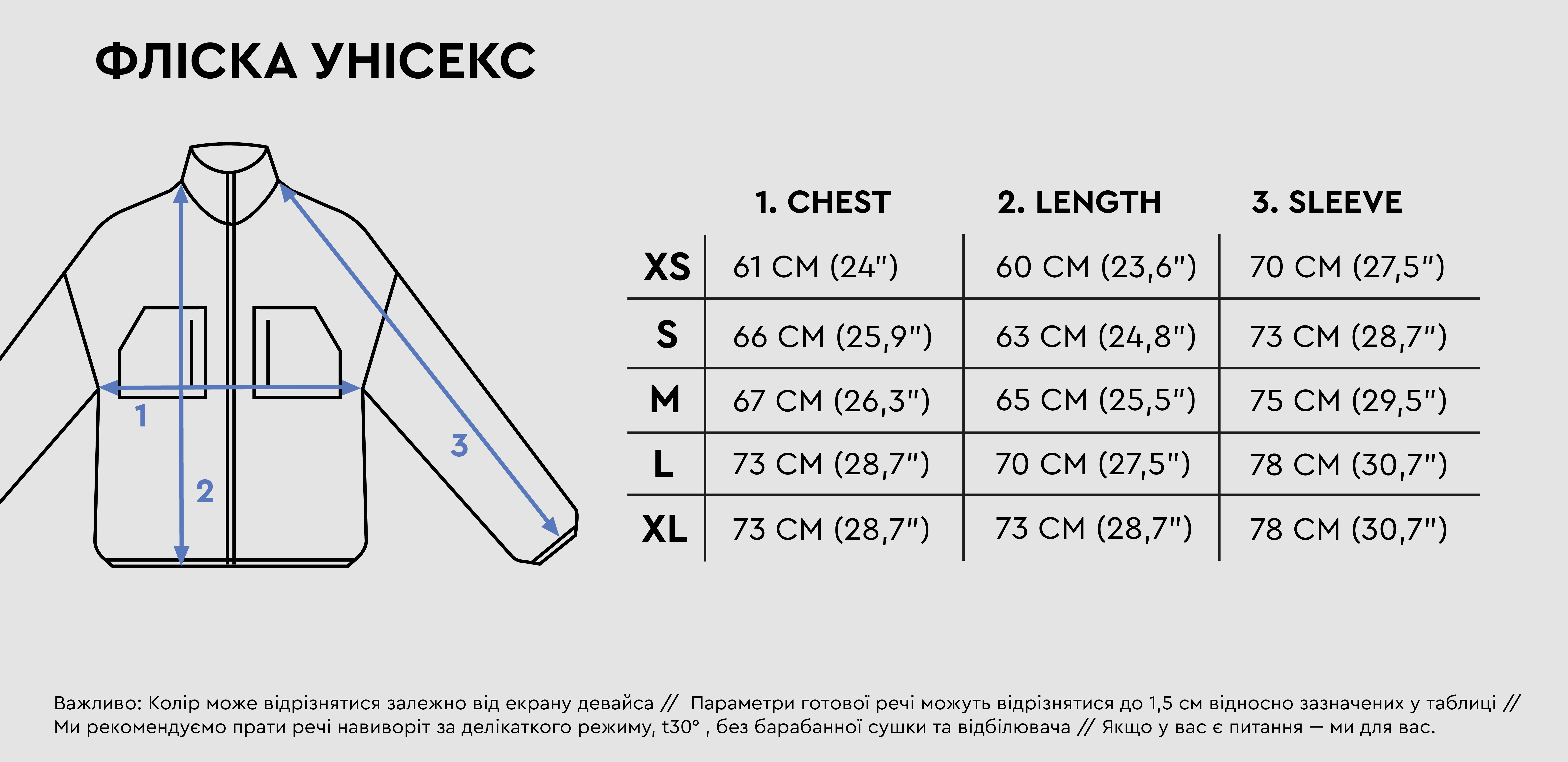 table size